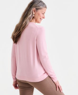 Women's Button-Down Long-Sleeve Cardigan