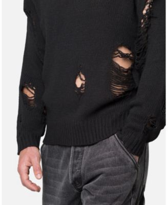 Men's Distressed Sweater