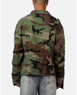 Men's Studded Camo Jacket