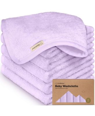 6pk Deluxe Baby Washcloths, Organic and Soft Baby Wash Cloth, Baby Bath Towel, Face Cloths