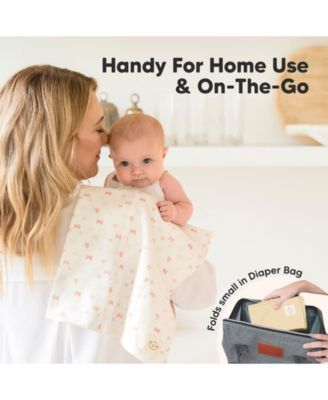 6pk Shea Baby Burp Cloths for Baby Boys and Girls, Burping Cloths for Babies, Newborn