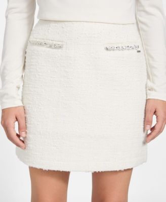 Women's Clotilde Mini Tweed Skirt