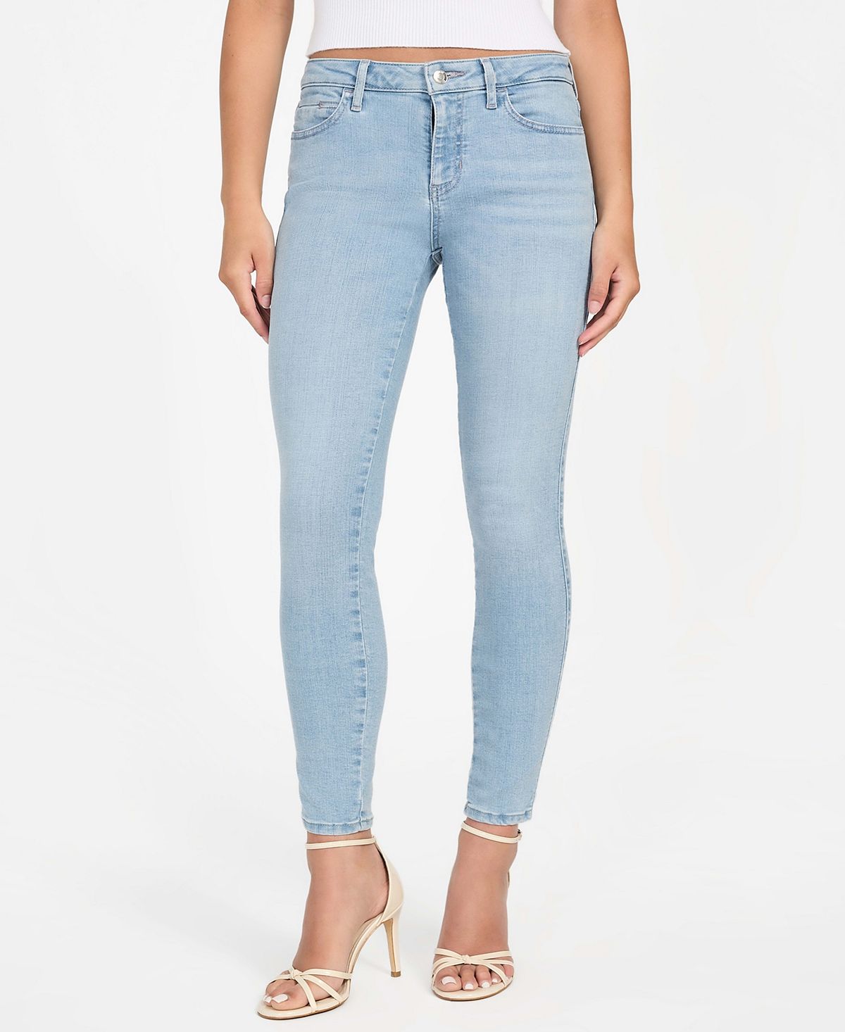 GUESS Women's Curve Skinny Jeans view 1 — MAYCSS fashion products