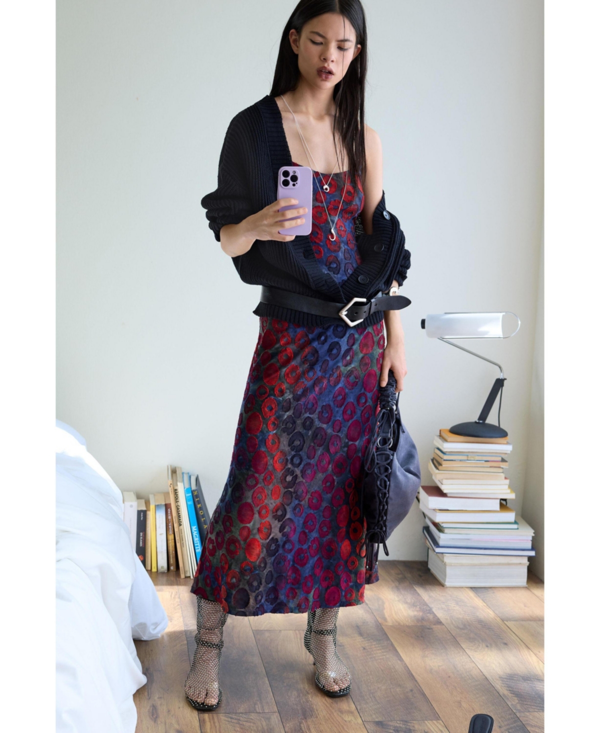 Desigual Women's 2-in-1 dress cardigan