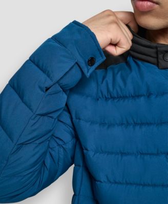 Men's Moto Quilted Puffer Jacket