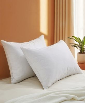 Medium Firm Feather 2-Pack Pillows, Queen