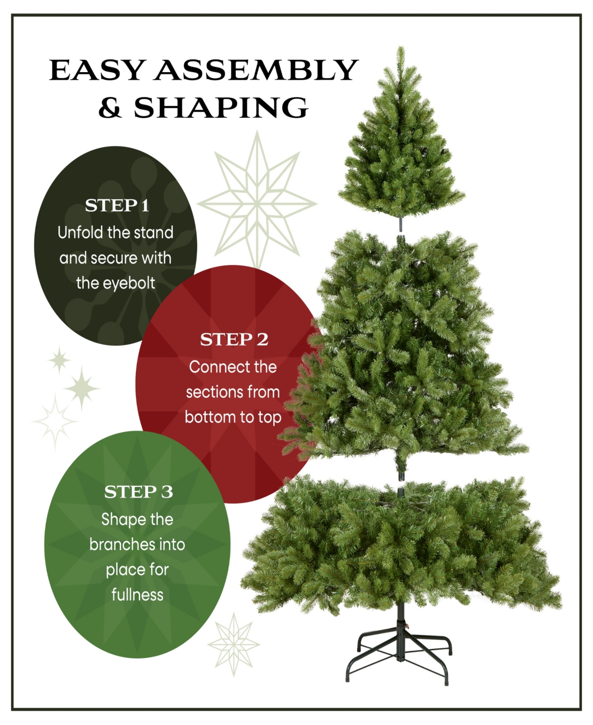 National Tree Company 7.5 Ft Carolina Pine tree