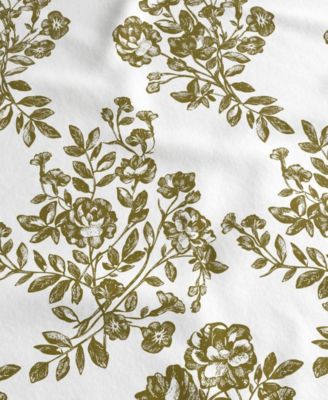 Ultra-Soft Turkish Cotton Flannel Winter Floral Print Sheet Set