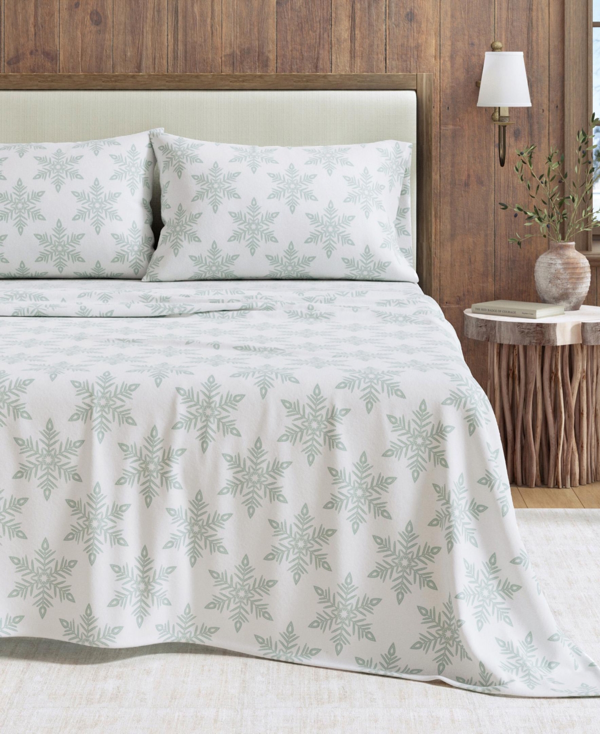 Linery & Co. 100% Turkish Cotton Winter Flannel Sheet Set