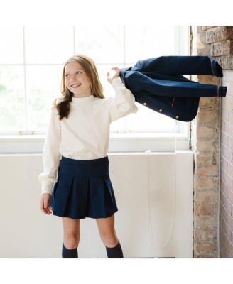 Girls Dressy Ponte Collared Jacket