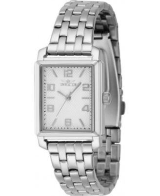 Women's 46662 Vintage Quartz 3 Hand Silver Dial Watch
