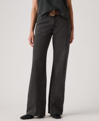 Women's Middy Loose Mid Rise Bootcut Jeans