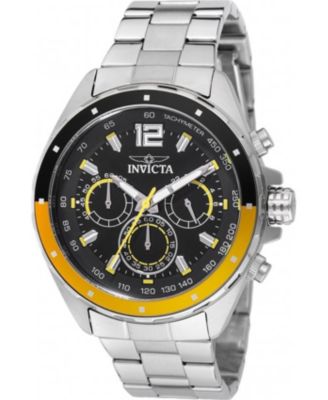 Men's 49365 Speedway Quartz Chronograph Black Dial Watch