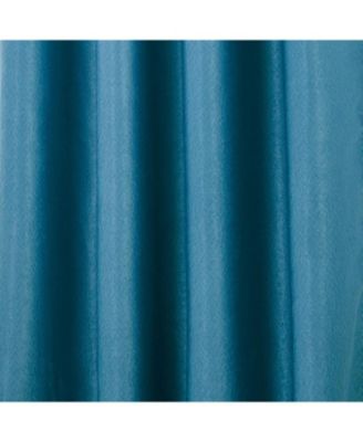 Lydia Matte Embossed One Blackout Panel - 52"x84", Blue