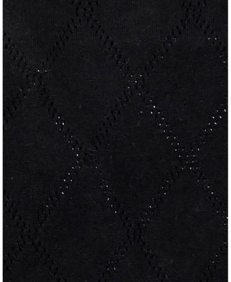 Women's Organic Bow Detail Pointelle Sweater