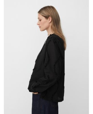 Women's MaDolvira Ruffle Detail Blouse