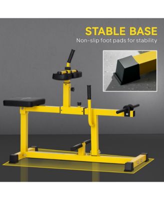 Seated Calf Raise Thighs Lower Leg Exercise Machine for Home Gym,