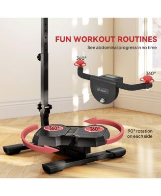 Ab Twister Board with LCD Display, Ab Workout Equipment,