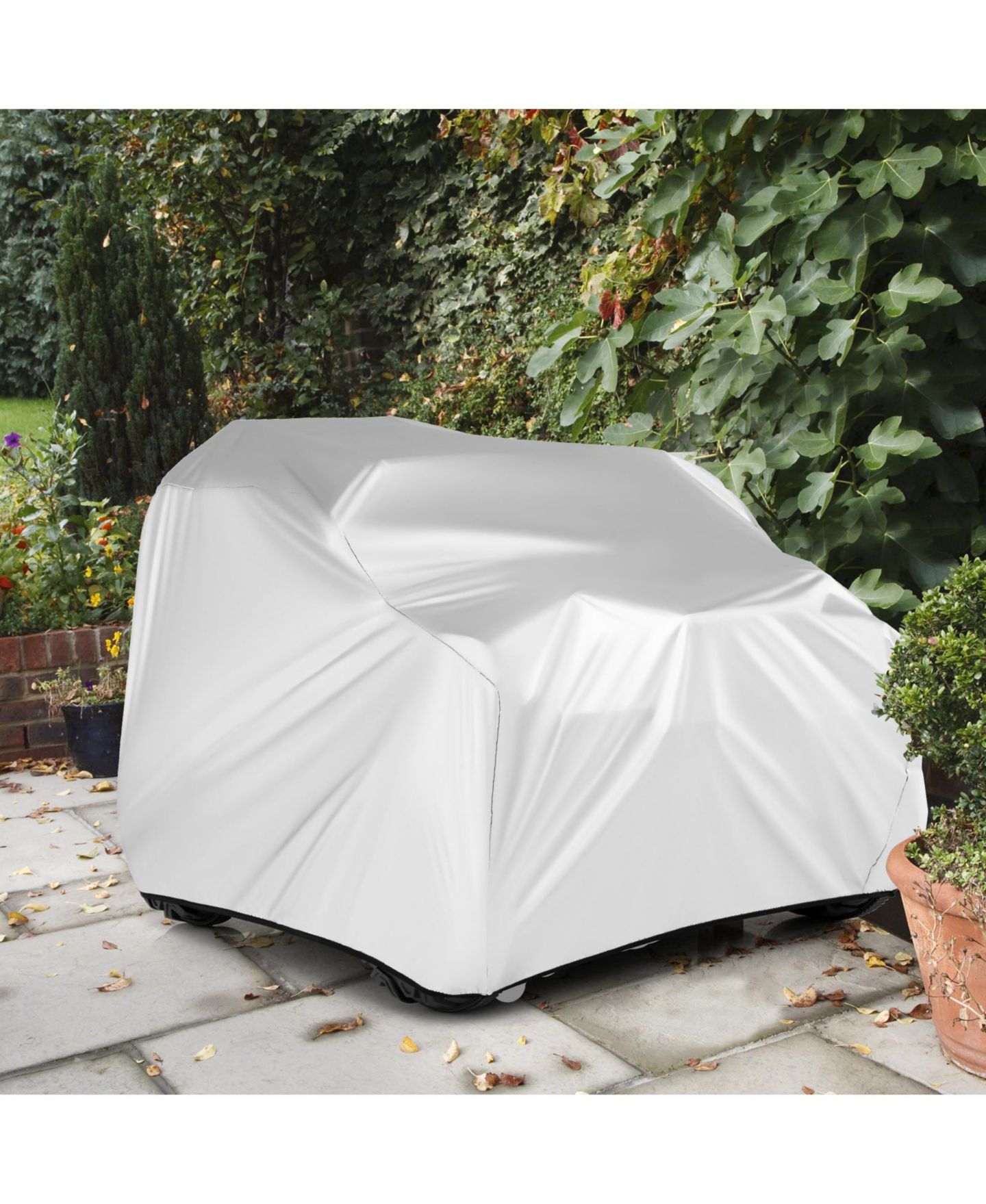 Детские игрушки SUGIFT Universal Polyester Taffeta Wind-Resistant Ride-On Toy Car Cover with Drawstring Storage Bag, цвет: Серебряный — фото 8