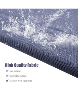 Large Indoor Outdoor Camping Steel Frame Elevated Pet Cot Mat