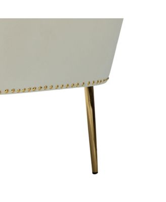 Contemporary Pastene Accent Chair with Nailhead Trim