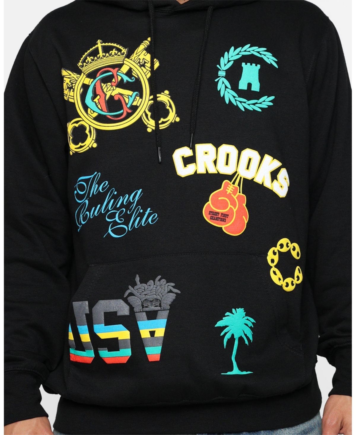 Crooks & Castles Men's Everything Goes Hoodie