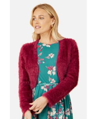 Women's Eyelash Knit Bolero