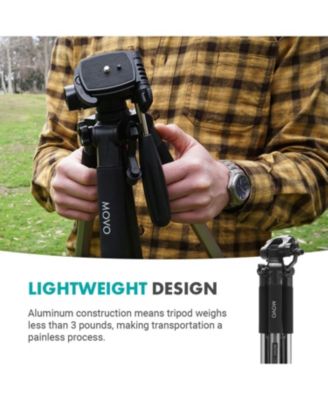 MV-T5 Full-Size Aluminum Tripod with Video Pan Head