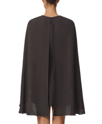 Women's Chain-Detail Cape Mini Dress