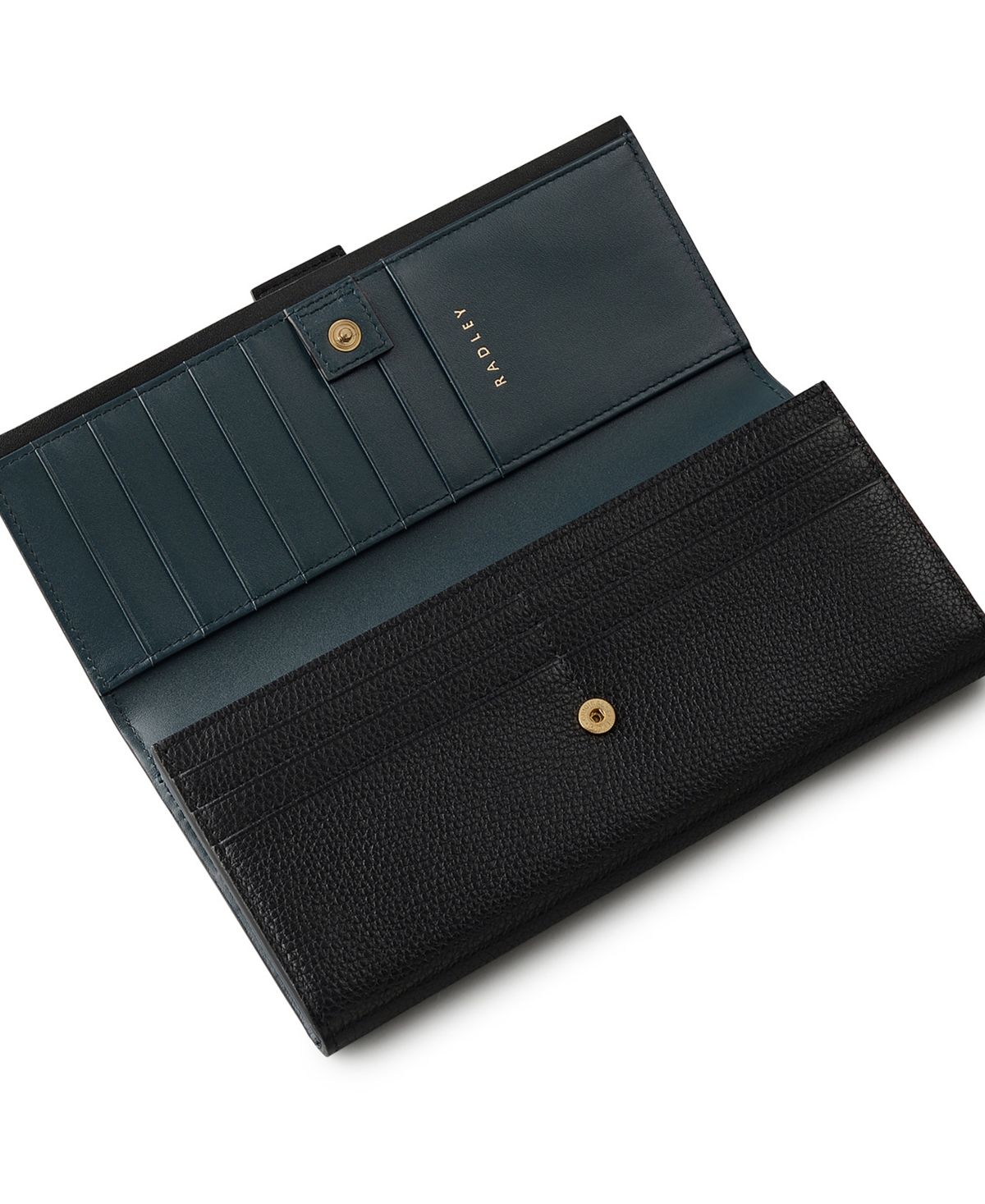 Radley London Sloane Mews Flap Over Wallet In Black
