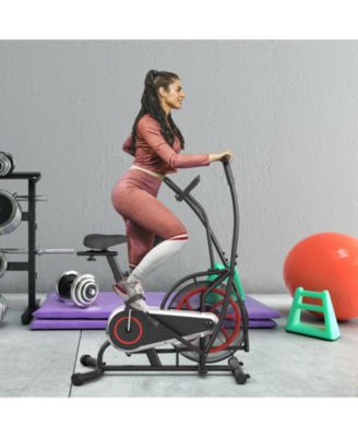 Upright Air Bike with Unlimited Resistance