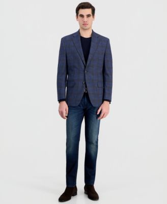 Men's Classic-Fit Plaid Sport Coat