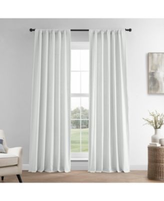 French Linen Room Darkening Curtain