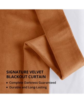 Signature Velvet Blackout Curtain