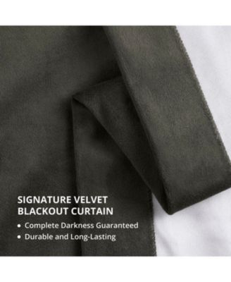 Signature Velvet Blackout Curtain