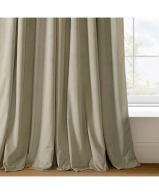 Signature Extra Wide Velvet Blackout Curtain
