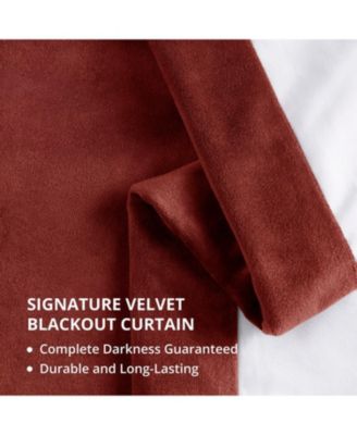 Signature Velvet Blackout Curtain