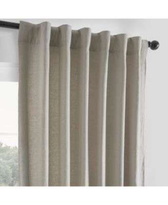 French Linen Room Darkening Curtain