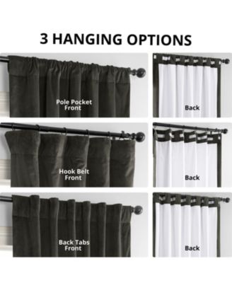 Signature Velvet Blackout Curtain