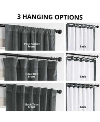 Signature Velvet Blackout Curtain