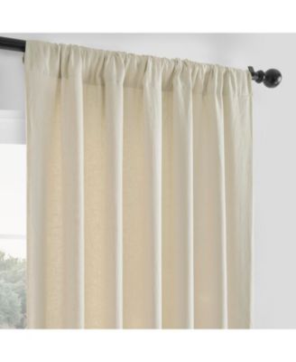 French Linen Room Darkening Curtain