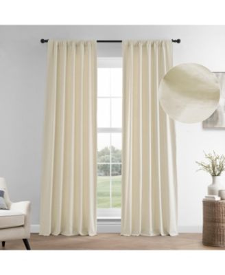 French Linen Room Darkening Curtain