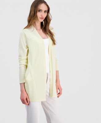 Women's Long-Sleeve Open-Front Cardigan
