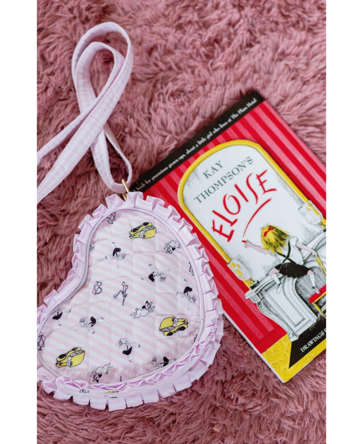 Bits & Bows Girls Eloise Nyc Tax Heart Purse