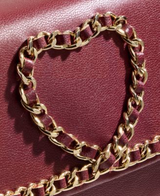Tollann Heart Chain Crossbody, Exclusively at Macy's 