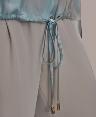 Women's Long-Sleeve Drawstring Top