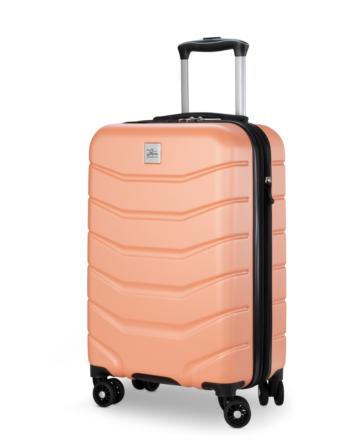 Skyway Silverton 23" Carry-on Spinner Suitcase In Orange