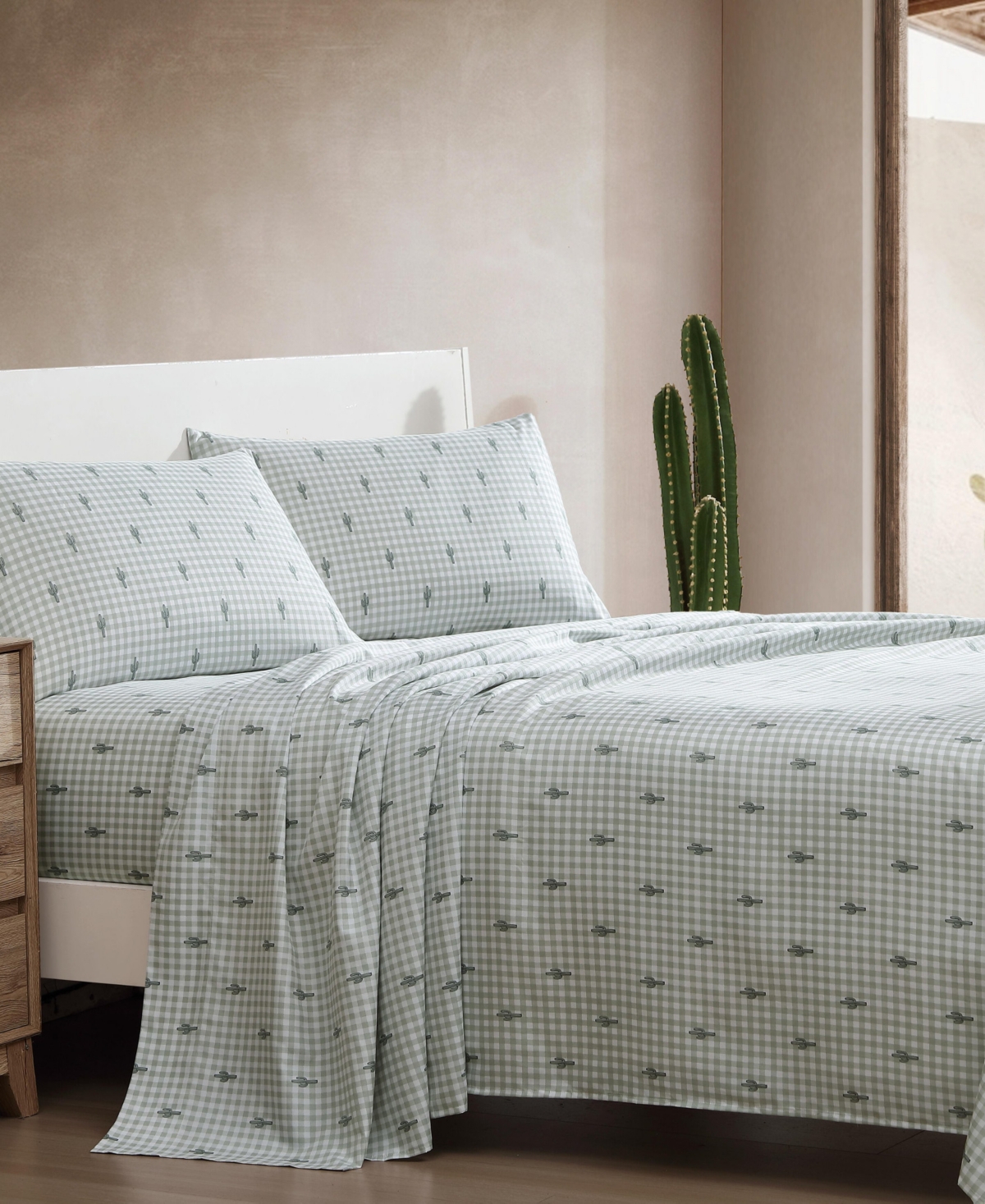 Closeout! Wrangler Microfiber 3-Pc. Sheet Set, Twin