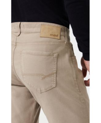Men's Marcus Slim Straight Leg In Latte Luxe Twill Jeans