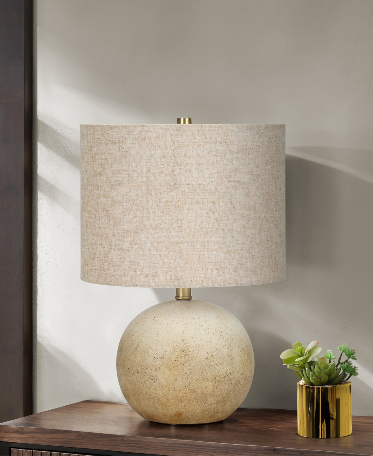 Monarch Specialties Lighting 20" Metal Table Lamp